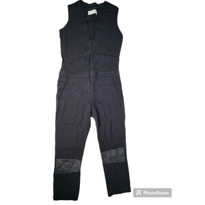 A.L.C Sleeveless Black Jumpsuit Size
